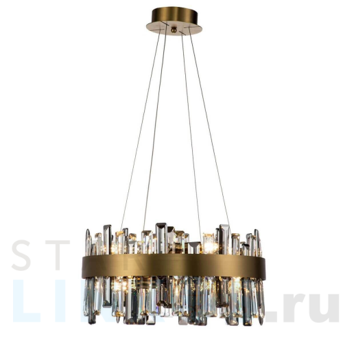 Купить Подвесная люстра Indigo Ritmo 12006/8P Brass V000037 за 57 990 руб. в Туле Купить с доставкой Подвесная люстра Indigo Ritmo 12006/8P Brass V000037 в Туле