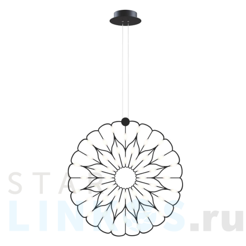 Купить Подвесной светодиодный светильник Maytoni Volare MOD037PL-L48B за 57 456 руб. в Туле Купить с доставкой Подвесной светодиодный светильник Maytoni Volare MOD037PL-L48B в Туле