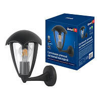 Купить Уличный настенный светильник Uniel UUL-S80A 60W/E27 IP54 Black UL-00006812 в Туле