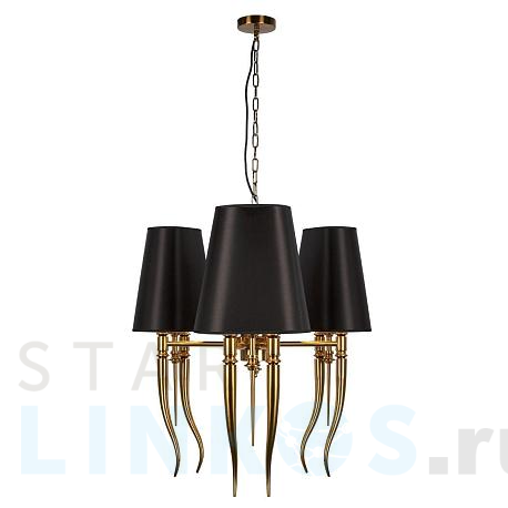 Купить Подвесная люстра Loft IT Brunilde 10207/6 Gold за 46 060 руб. в Туле фото 2 Купить с доставкой Подвесная люстра Loft IT Brunilde 10207/6 Gold в Туле фото 2