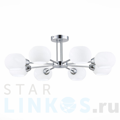 Купить Потолочная люстра Evoluce Lanta SLE104302-08 за 13 630 руб. в Туле Купить с доставкой Потолочная люстра Evoluce Lanta SLE104302-08 в Туле
