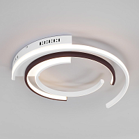 Купить Потолочный светодиодный светильник Eurosvet Gross 90248/3 белый/ черный в Туле