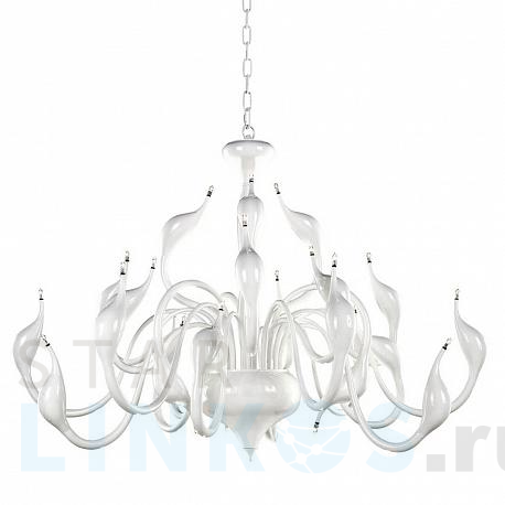 Купить Подвесная люстра Lightstar Cigno Collo Wt 751246 за 57 000 руб. в Туле фото 2 Купить с доставкой Подвесная люстра Lightstar Cigno Collo Wt 751246 в Туле фото 2