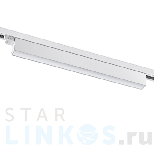 Купить Трековый трехфазный светодиодный светильник Novotech Port Iter 358840 за 5 760 руб. в Туле Купить с доставкой Трековый трехфазный светодиодный светильник Novotech Port Iter 358840 в Туле