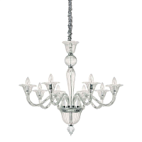 Купить Подвесная люстра Ideal Lux Brigitta SP8 Trasparente 199382 в Туле