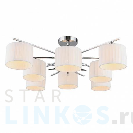 Купить Потолочная люстра Omnilux Neviano OML-34207-08 за 16 320 руб. в Туле фото 2 Купить с доставкой Потолочная люстра Omnilux Neviano OML-34207-08 в Туле фото 2