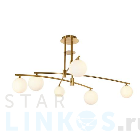 Купить Потолочная люстра MyFar Stacy MR1012-6C за 19 795 руб. в Туле фото 2 Купить с доставкой Потолочная люстра MyFar Stacy MR1012-6C в Туле фото 2