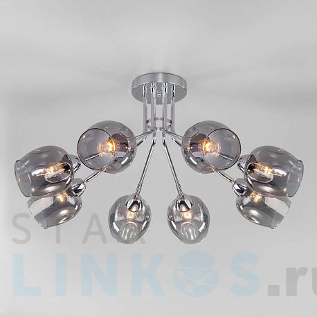 Купить Потолочная люстра Eurosvet Marci 30164/8 хром за 13 400 руб. в Туле фото 2 Купить с доставкой Потолочная люстра Eurosvet Marci 30164/8 хром в Туле фото 2