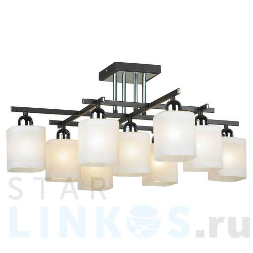 Купить Потолочная люстра Lussole Costanzo GRLSL-9007-09 за 24 384 руб. в Туле Купить с доставкой Потолочная люстра Lussole Costanzo GRLSL-9007-09 в Туле