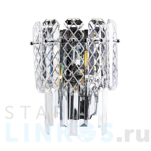 Купить Настенный светильник Arte Lamp NICOLETTA A1051AP-2CC за 6 990 руб. в Туле Купить с доставкой Настенный светильник Arte Lamp NICOLETTA A1051AP-2CC в Туле