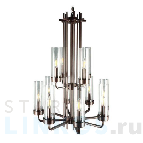 Купить Подвесная люстра Elvan LU-61001/12-E14-Bk за 19 900 руб. в Туле Купить с доставкой Подвесная люстра Elvan LU-61001/12-E14-Bk в Туле