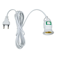 Купить Патрон подвесной с выключателем и штепсельной вилкой Uniel DLC-P-T50B/E27 3M White UL-00009249 в Туле
