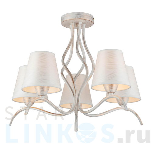 Купить Потолочная люстра Omnilux Ugento OML-28407-05 за 8 580 руб. в Туле Купить с доставкой Потолочная люстра Omnilux Ugento OML-28407-05 в Туле