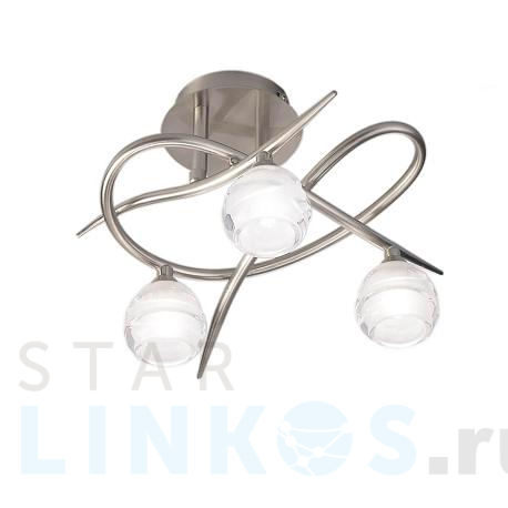 Купить Потолочная люстра Mantra Loop Satin Nickel 1814 за 32 175 руб. в Туле фото 2 Купить с доставкой Потолочная люстра Mantra Loop Satin Nickel 1814 в Туле фото 2