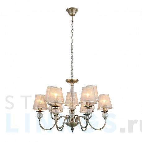 Купить Подвесная люстра Evoluce Grazia SL185.303.09 за 30 380 руб. в Туле фото 2 Купить с доставкой Подвесная люстра Evoluce Grazia SL185.303.09 в Туле фото 2