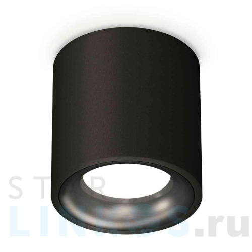 Купить с доставкой Комплект накладного светильника Ambrella light Techno Spot XS7532021 SBK/PBK черный песок/черный полированный (C7532, N7011) в Туле