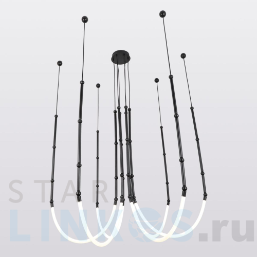 Купить Подвесной светодиодный светильник Lussole Loft BEND LSP-7069 за 54 999 руб. в Туле Купить с доставкой Подвесной светодиодный светильник Lussole Loft BEND LSP-7069 в Туле