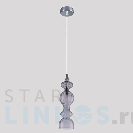 Купить Подвесной светильник Crystal Lux Iris SP1 A Smoke за 7 400 руб. в Туле фото 2 Купить с доставкой Подвесной светильник Crystal Lux Iris SP1 A Smoke в Туле фото 2