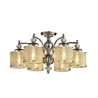 Купить Потолочная люстра Lumien Hall Джилио LH1051/6C-NK-GZ в Туле