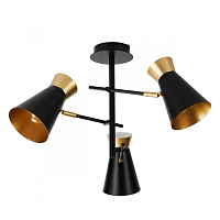 Купить Потолочная люстра IMEX MD.78853-3-S BK+FGD в Туле