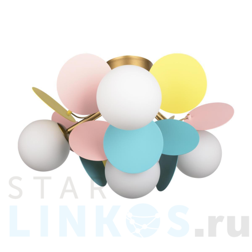 Купить Потолочная люстра Loft IT Matisse 10008/4C Mult за 14 560 руб. в Туле Купить с доставкой Потолочная люстра Loft IT Matisse 10008/4C Mult в Туле