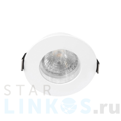 Купить с доставкой Встраиваемый светильник Crystal Lux CLT 045C1 WH IP44 в Туле