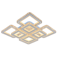 Купить Потолочная светодиодная люстра Profit Light 8048/4+4 WHT B в Туле