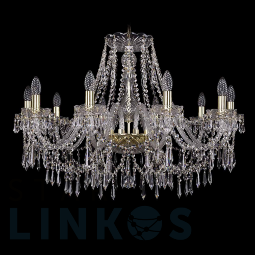 Купить Подвесная люстра Bohemia Ivele 1403/10/300 G за 63 392 руб. в Туле Купить с доставкой Подвесная люстра Bohemia Ivele 1403/10/300 G в Туле