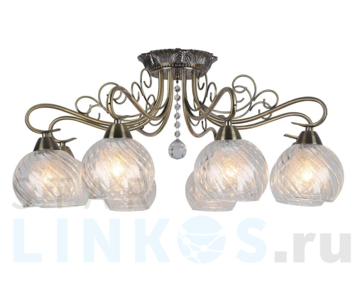 Купить Потолочная люстра Omnilux Sanalvo OML-53507-08 за 15 050 руб. в Туле Купить с доставкой Потолочная люстра Omnilux Sanalvo OML-53507-08 в Туле