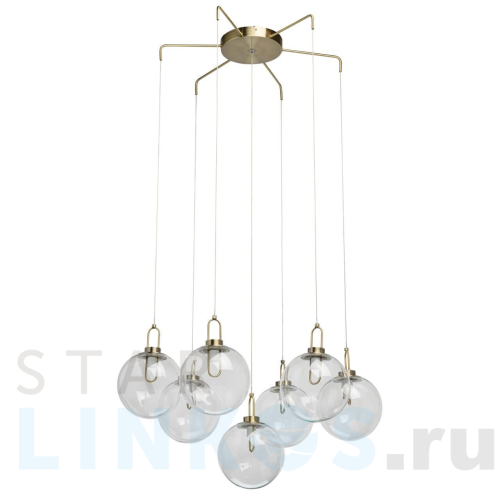 Купить Подвесная светодиодная люстра De Markt Крайс 5 657011307 за 34 700 руб. в Туле Купить с доставкой Подвесная светодиодная люстра De Markt Крайс 5 657011307 в Туле