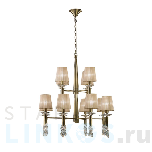 Купить Подвесная люстра Mantra Tiffany Bronze 3870 за 180 217 руб. в Туле Купить с доставкой Подвесная люстра Mantra Tiffany Bronze 3870 в Туле