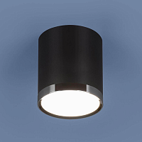 Купить Потолочный светодиодный светильник Elektrostandard DLR024 6W 4200K черный матовый a039018 в Туле