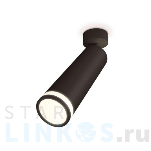 Купить с доставкой Комплект накладного светильника Ambrella light Techno Spot XM6356002 SBK/FR черный песок/белый матовый (A2210, C6356, N6221) в Туле