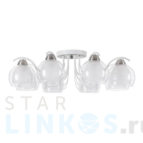 Купить Потолочная люстра Freya Nikki FR5052-CL-08-W за 18 991 руб. в Туле фото 2 Купить с доставкой Потолочная люстра Freya Nikki FR5052-CL-08-W в Туле фото 2