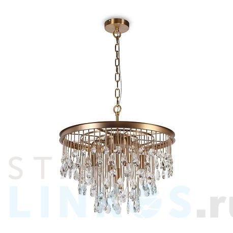 Купить Подвесная люстра Maytoni Linn MOD091PL-05G за 45 211 руб. в Туле фото 2 Купить с доставкой Подвесная люстра Maytoni Linn MOD091PL-05G в Туле фото 2