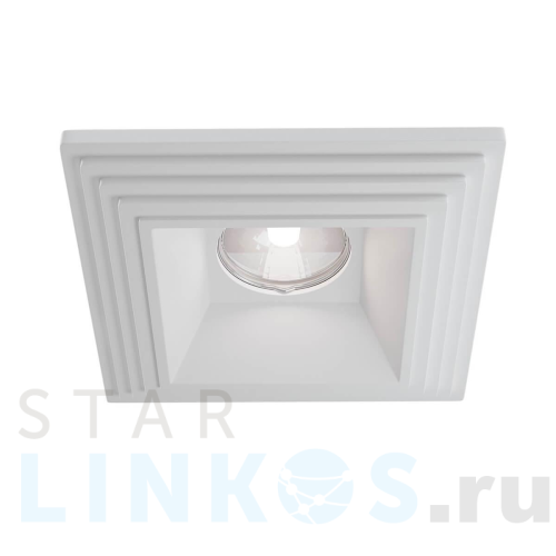 Купить Встраиваемый светильник Maytoni Gyps DL005-1-01-W за 1 290 руб. в Туле Купить с доставкой Встраиваемый светильник Maytoni Gyps DL005-1-01-W в Туле