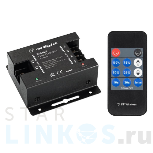 Купить Диммер Arlight LN-RF11B-Dim 025109 за 2 532 руб. в Туле Купить с доставкой Диммер Arlight LN-RF11B-Dim 025109 в Туле