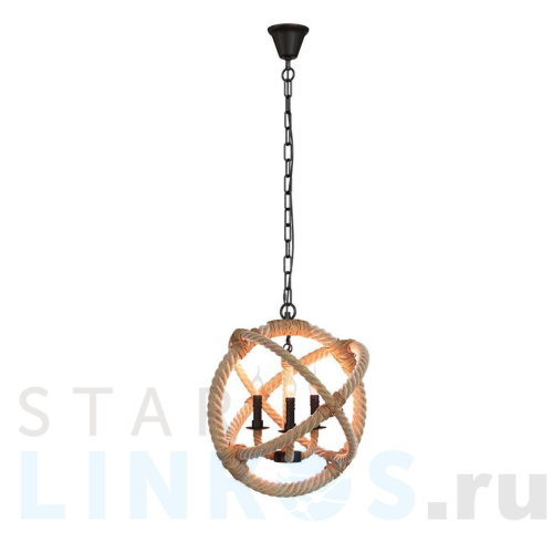 Купить Подвесная люстра Loft IT Rope Loft1194-3 за 9 740 руб. в Туле Купить с доставкой Подвесная люстра Loft IT Rope Loft1194-3 в Туле