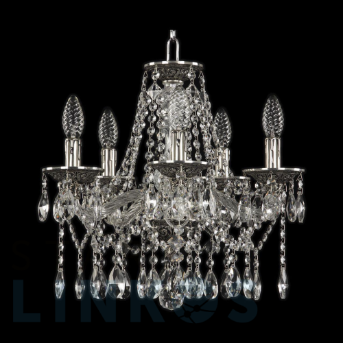 Купить с доставкой Подвесная люстра Bohemia Ivele 16113/5/141 NB в Туле