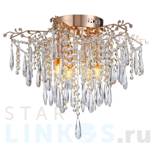 Купить Потолочная люстра Natali Kovaltseva Venere 81432/4C Gold за 11 568 руб. в Туле Купить с доставкой Потолочная люстра Natali Kovaltseva Venere 81432/4C Gold в Туле