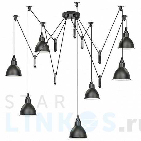 Купить Подвесная люстра Lightstar Acrobata 761077 за 36 000 руб. в Туле фото 2 Купить с доставкой Подвесная люстра Lightstar Acrobata 761077 в Туле фото 2