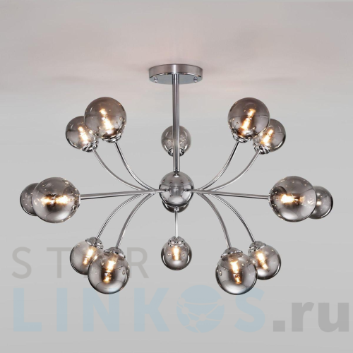 Купить Подвесная люстра Eurosvet Astro 30180 хром за 16 900 руб. в Туле Купить с доставкой Подвесная люстра Eurosvet Astro 30180 хром в Туле
