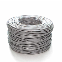 Купить Кабель для компьютерных сетей UNIFLEX UTP2-CAT5e (24 AWG) медный, внутренний, серый, 305 м в Туле