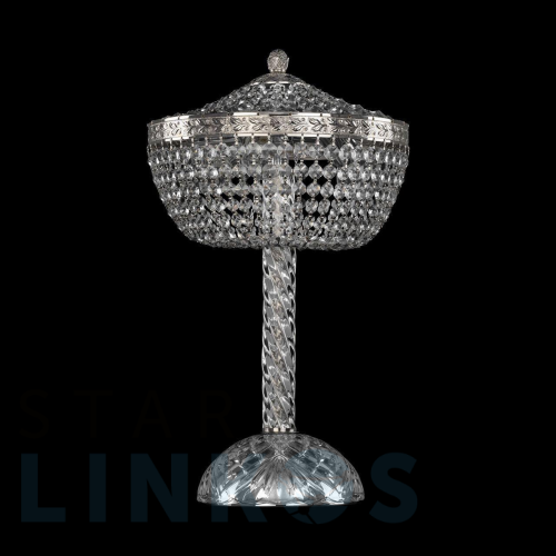 Купить с доставкой Настольная лампа Bohemia Ivele 19051L4/25IV Ni в Туле