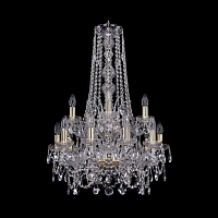 Купить Подвесная люстра Bohemia Ivele 1411/10+5/195/h-83/2d G в Туле