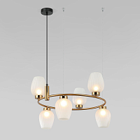 Купить Подвесная люстра Eurosvet Alva 30183/6 латунь в Туле