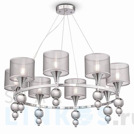 Купить Подвесная люстра Freya Lauren FR5093PL-08CH за 31 911 руб. в Туле фото 2 Купить с доставкой Подвесная люстра Freya Lauren FR5093PL-08CH в Туле фото 2