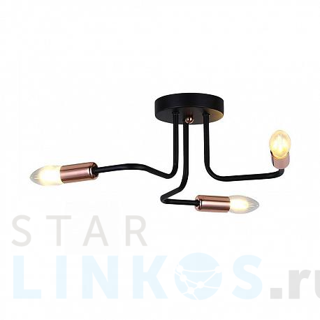 Купить Потолочная люстра Hiper Palma H124-3 за 2 161 руб. в Туле фото 2 Купить с доставкой Потолочная люстра Hiper Palma H124-3 в Туле фото 2