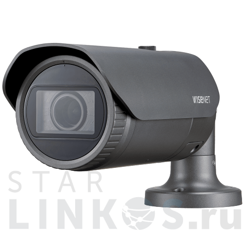 Купить с доставкой Цилиндрическая IP-камера Wisenet XNO-L6080R с Motor-zoom и ИК-подсветкой в Туле