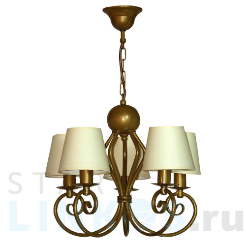 Купить с доставкой Подвесная люстра Adilux Kliwia Zloto 3588 в Туле